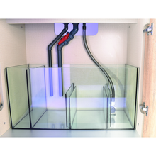 Load image into Gallery viewer, TMC Reef Habitat 90 Aquarium and Cabinet (Gloss White)