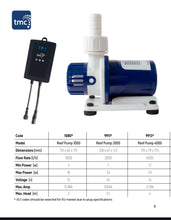 Load image into Gallery viewer, TMC REEF-Pump 1000 DC Pump
