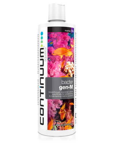Continuum BacterGen•M 250ml bottle available at Coral Passion in Essex