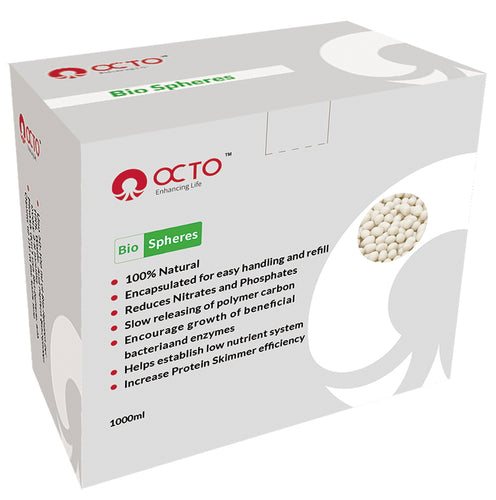 OCTO Bio Spheres 1000ml available at Coral Passion in Essex