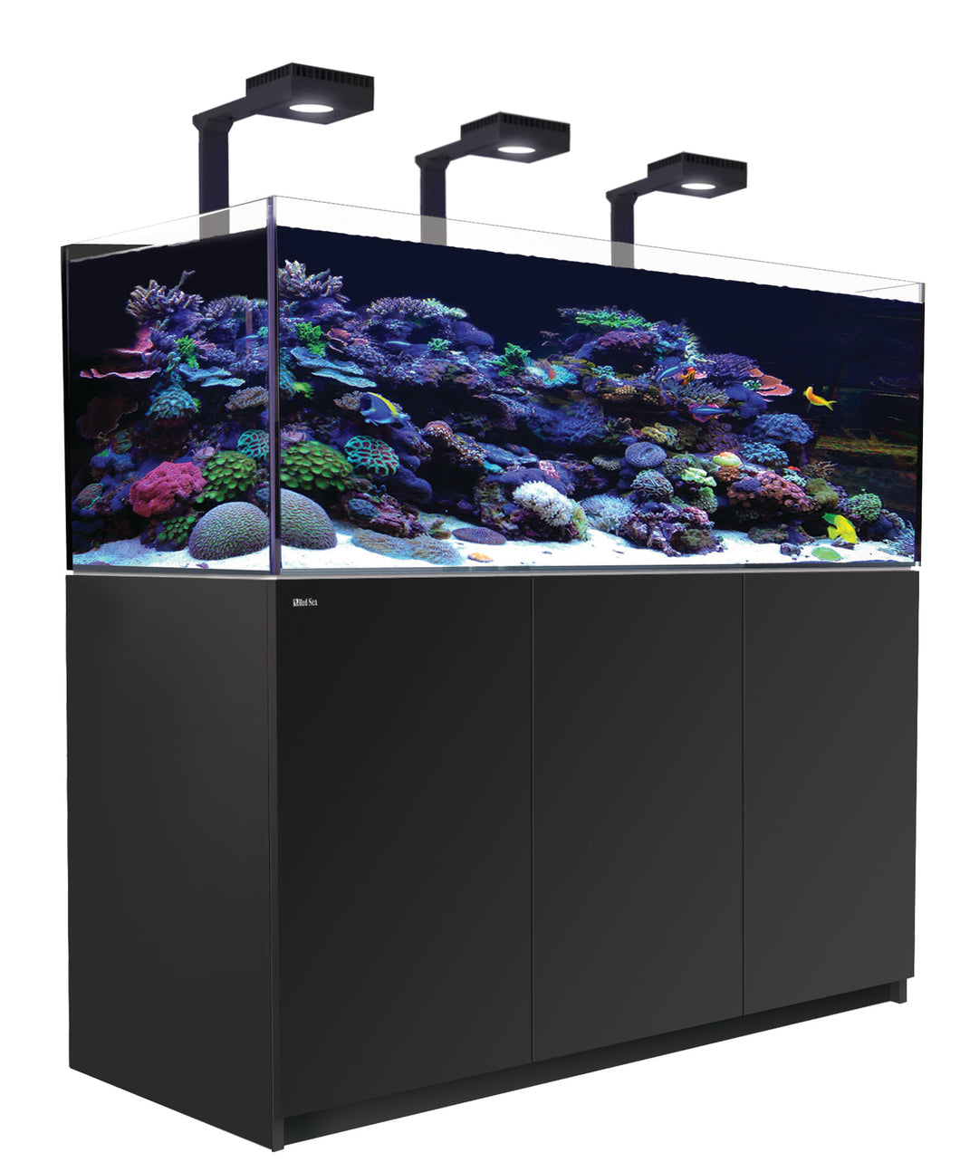 REEFER XL 525 G2 Deluxe System - Black (Includes 3x ReefLED 90 & Mount Arm) available at Coral Passion, Essex