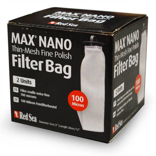 Red Sea Max Nano 100 Micron Thin Mesh Filter Bag available at Coral Passion, Essex