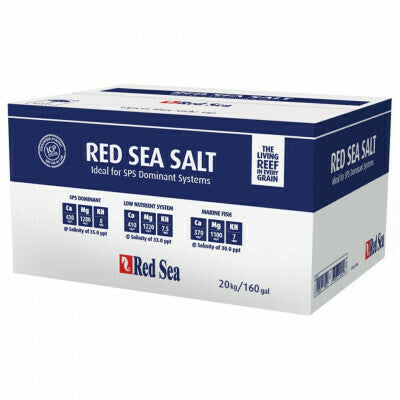 Red Sea salt boxed available at Coral Passion in Essex
