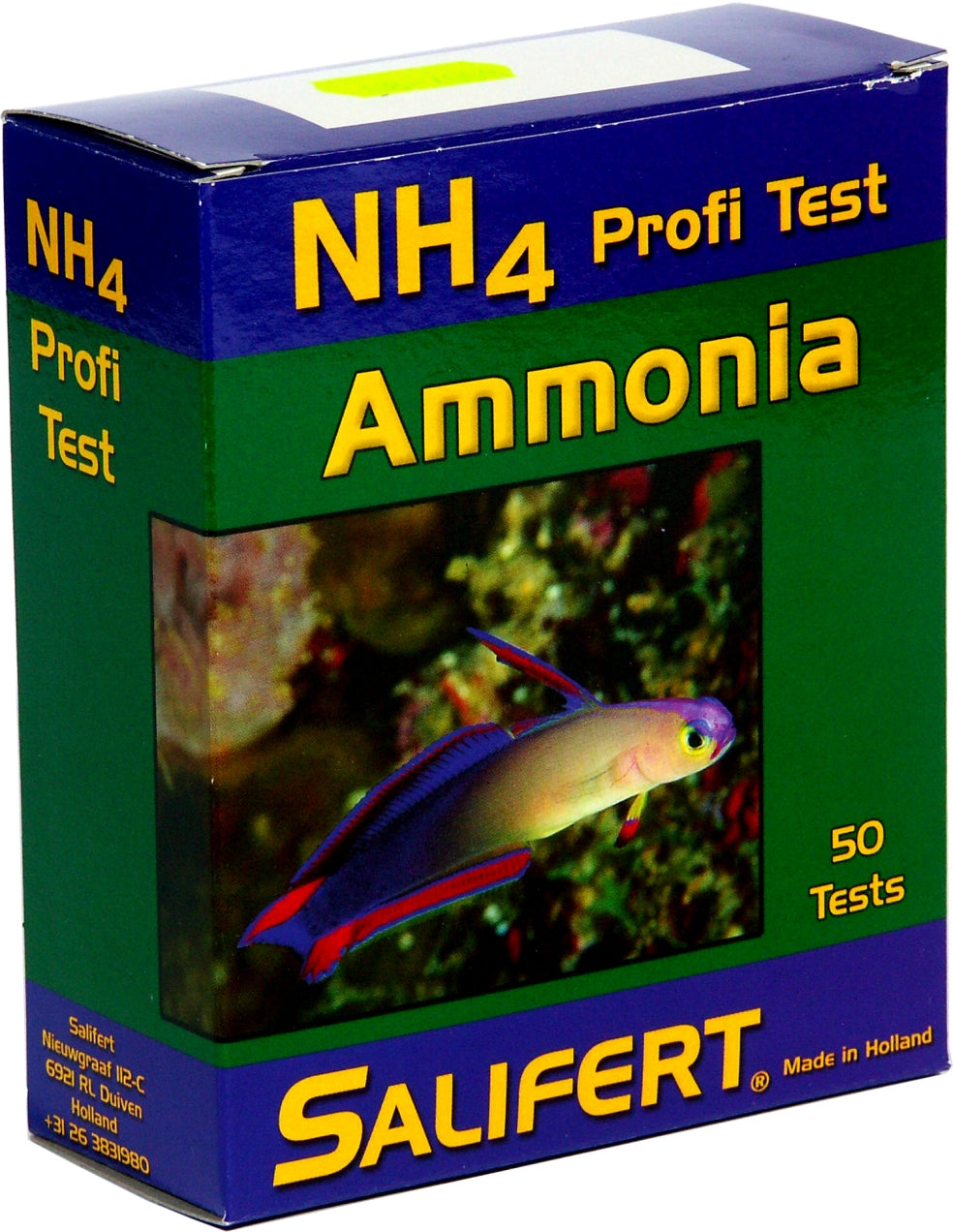 Salifert Ammonia NH4 Profi test available at Coral Passion in Essex
