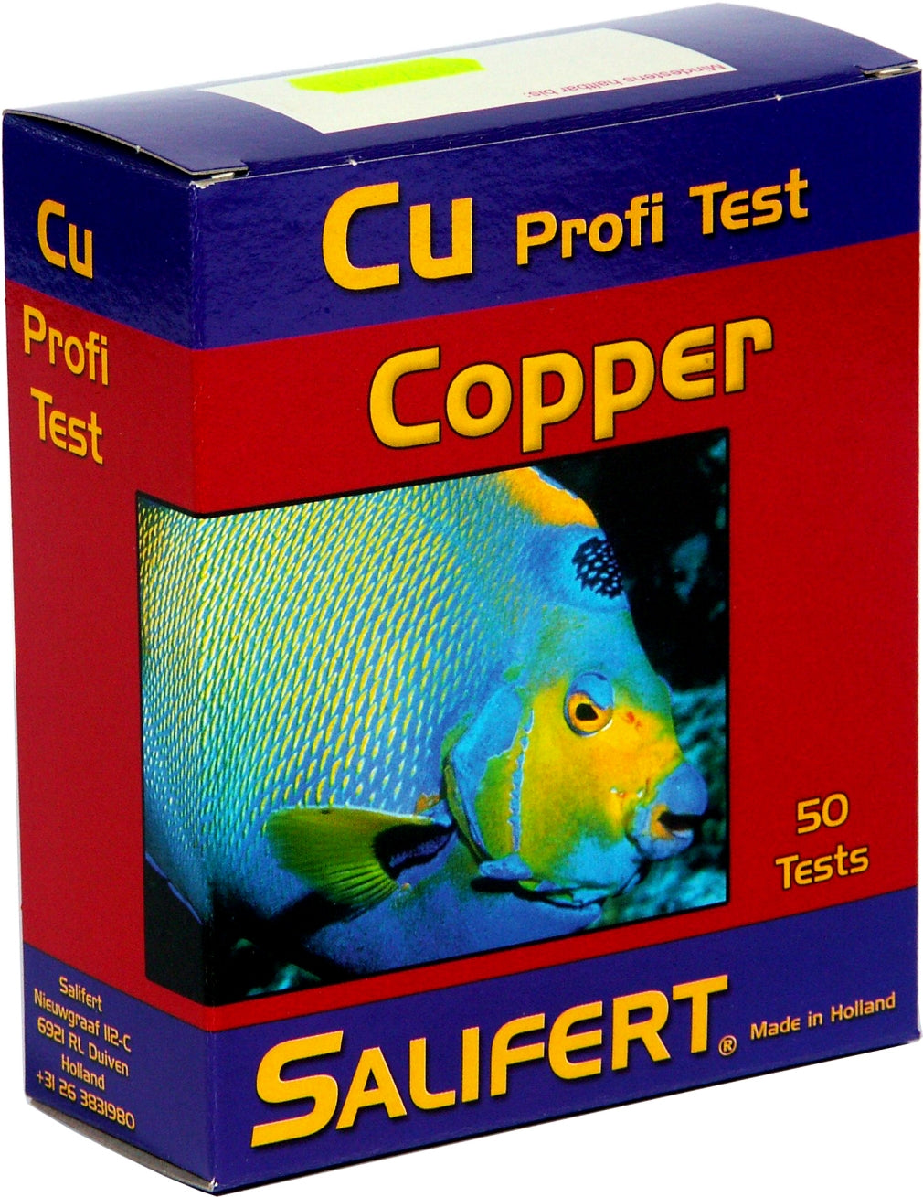 Salifert Copper Cu Profi Test (50 tests) available at Coral Passion in Essex