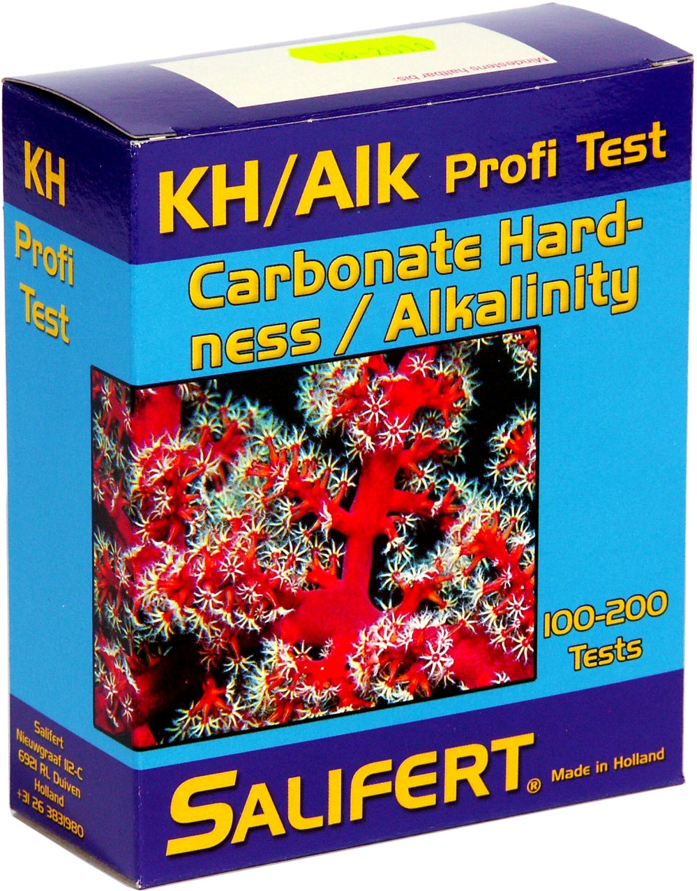 Salifert KH/Alk Test Kit available at Coral Passion in Essex