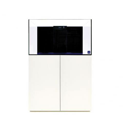 TMC Reef Habitat 90 Aquarium and Cabinet (Gloss White)