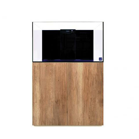 TMC Reef Habitat 90 Aquarium and Cabinet (Gloss Oak) available at Coral Passion