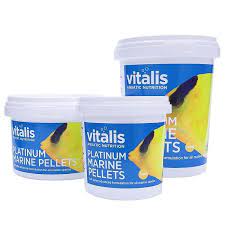 Vitalis Platinum Marine Pellets available at Coral Passion in Essex